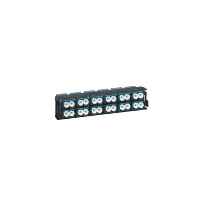 LCS³ fibra optica block - single-mode fibra optica block - LC duplex high density block pentru 24 single-mode fibra opticas