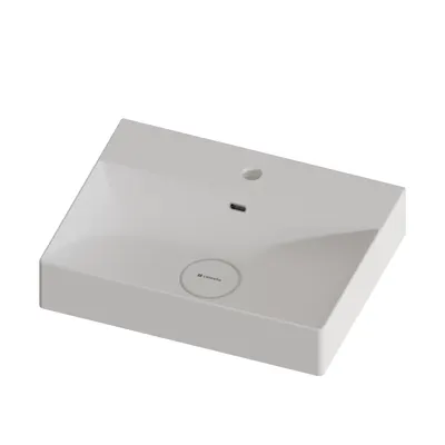 Lavoar baie pe blat Celesta Soho 55 55 x 45 x 11 cm orificiu baterie ceramica alb