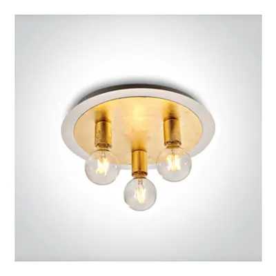 Fleves M E27 3x12W 100-240V brass