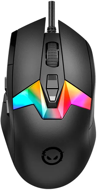 Mouse de gaming Lorgar - MSP80, optic, negru