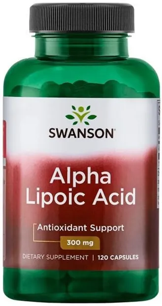 Alpha Lipoic Acid, 300 mg, 120 capsule, Swanson