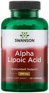 Alpha Lipoic Acid, 300 mg, 120 capsule, Swanson