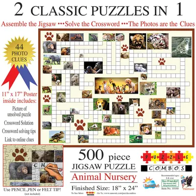 Puzzle SunsOut din 500 de piese - Animale