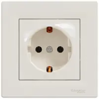 Priza simpla Schneider Asfora EPH2900123, crem
