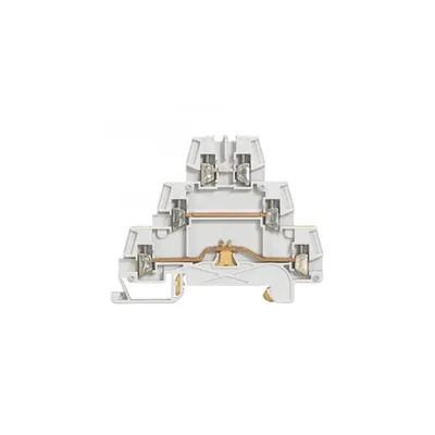 Clema sir Viking 3 -screw -metal base -3 connect on 3 levels -pitch 5 -gri