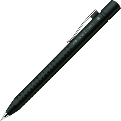 Creion automatic Faber-Castell Grip - Negru, 0.7 mm