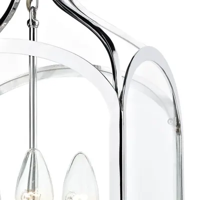 Lampa suspendata Senator 3 Light Pendant Polished Chrome