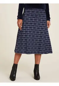 Fusta Midi cu model -
