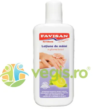 Lotiune pentru Maini cu Glicerina Lactica FaviDerm 125ml