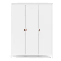 Șifonier alb 150x199 cm Madrid – Tvilum