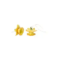 Set decoratiune de agatat DAFFODIL 2 piese, 4 cm