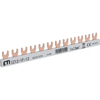 Busbar furca 80a monopolara selecție IZ12/1F/12