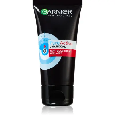 Garnier Pure Active Charcoal mască exfoliantă împotriva punctelor negre, cu cărbune activ 50 ml