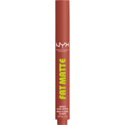 NYX Professional Makeup Fat Matte balsam de buze cu efect matifiant Rose Robe 2 g
