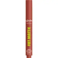 NYX Professional Makeup Fat Matte balsam de buze cu efect matifiant Rose Robe 2 g
