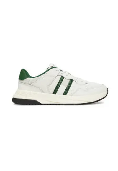 Pantofi sport pentru barbati - 305160218 - piele naturala - alb