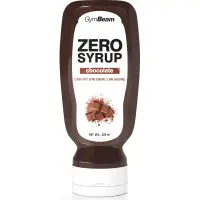 GymBeam Zero Syrup sirop pentru topping fără calorii aroma Chocolate 320 ml
