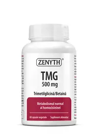 TMG 500mg, 60 capsule vegetale, Zenyth