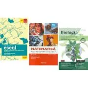 Pachet Bacalaureat 2026. Eseul. Pregatire individual, a pentru proba scrisa, Matematica M2 Tehnologic si Biologia pe intelesul tuturor Clasele 9-10