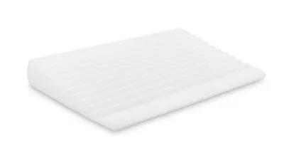 Perna antisufocare pentru patut copii Sensillo Classic 38x60x7 cm,suprafata perforata antitranspiratie,husa detasabila
