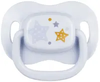 Suzeta simetrica din silicon Canpol Newborn Baby 0-6 luni, albastra