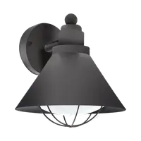 Lampa perete BARROSELA negru 220-240V,50/60Hz IP44