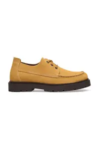 Birkenstock pantofi din piele întoarsă Highwood Moc Lace Suede Leather