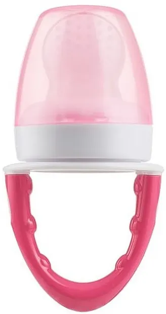 Jucăria de dentiție pentru fructe proaspete Dr. Brown's - Fresh Pink
