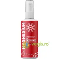 Ulei de Magneziu + Capsaicin (Extract de Ardei Chili) 125ml