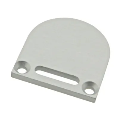 Profile end cap TBF round with longhole for cable