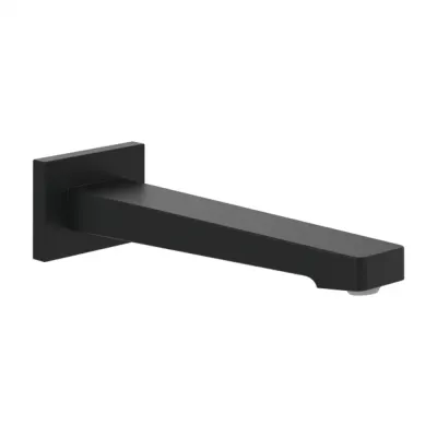 Pipa de umplere pentru cada 21 cm, negru mat, VilleroyBoch Architectura Square