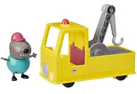 Jucărie pentru copii Hasbro Peppa Pig - Camionul de tractare al bunicului câine, cu figurină
