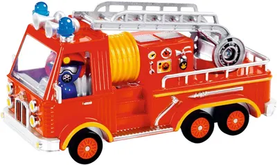 Mașinuță din metal Djeco Crazy Motors - Pompieri al Căpitanului Pompierului