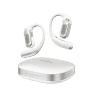Căști Bluetooth OpenFit Pro Albe – Design Open-Ear, Reducere a Zgomotului