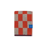 Prosoape portocalii/bej 2 buc. din bumbac organic din frotir 40x55 cm Retro – Mette Ditmer Denmark