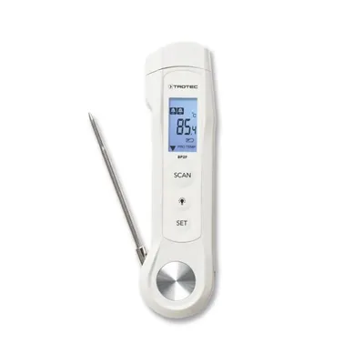 Termometru de bucatarie cu infrarosu Trotec BP2F, Alarma sonora, Protectie IP65