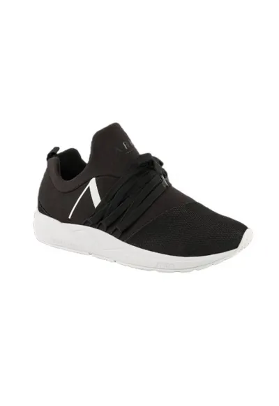Pantofi sport negri - din textil - Negru