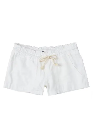 Pantaloni scurti Femei - bumbac - alb
