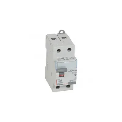 Intrerupator diferential RCD DX³-ID - 2P 230 V~ - 100 A - 100 mA selective - tip AC