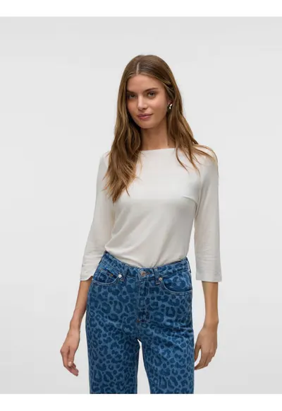 Bluza cu decolteu barcuta