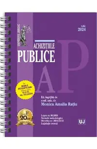 Achizitiile publice Act. Iulie 2024 Ed. Spiralata