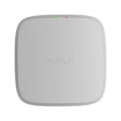 Detector de fum wireless adresabil cu sirena Ajax FireProtect, EN54, 868.0 - 922.0 MHz, tamper, 95dB, alb