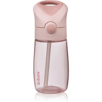 b.box Junior biberon pentru copii cu pai Blush Crush 1 buc