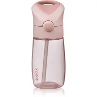 b.box Junior biberon pentru copii cu pai Blush Crush 1 buc