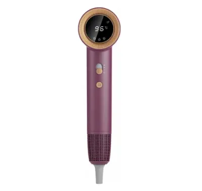 Uscator de par HEINNER HHD-H17DBLDC-PP, 1700 W, Display, 3 trepte putere, 4 setari de temperatura, Tehnologie Heat Balance (Mov)