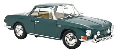 Model de colecție NOREV Contemporary: Automobile - Volkswagen Karmann Ghia 1500 1963 Smaragd Green