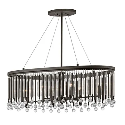 Lampa suspendata Piper 6 Light Oval Chandelier/Pendant