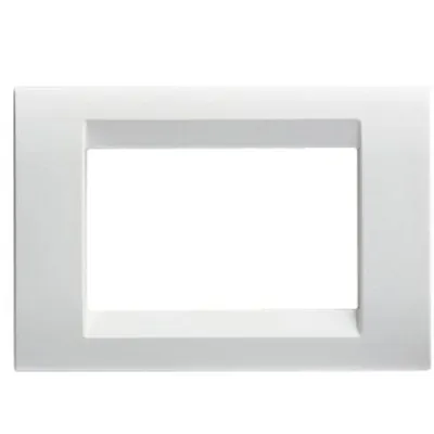Placa ornament Virna - tehnopolimer gloss finish - 6 module- CLOUD WHITE - SYSTEM