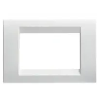 Placa ornament Virna - tehnopolimer gloss finish - 6 module- CLOUD WHITE - SYSTEM