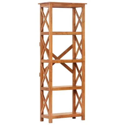 vidaXL Bibliotecă, 60x30x160 cm lemn masiv acaciacu finisaj tip miere
